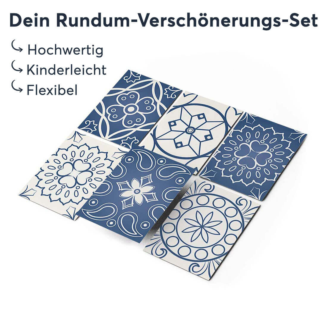 Klebefliesen rechteckig Classic Graze - Groesse - creatisto 