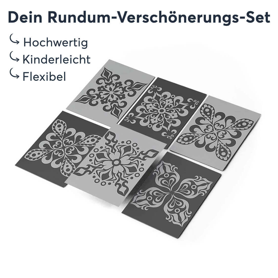 Klebefliesen rechteckig NERGIS - Groesse - creatisto 