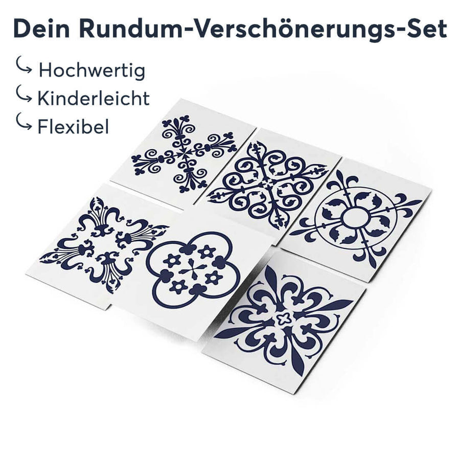 Klebefliesen rechteckig Paris Love - Groesse - creatisto 