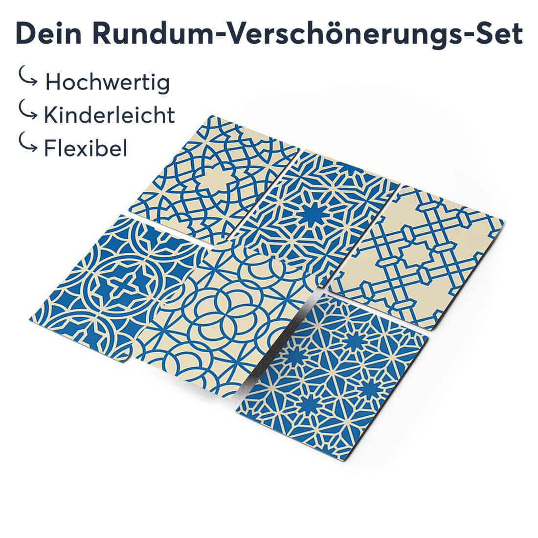 Klebefliesen rechteckig Pattern Design - Groesse - creatisto 