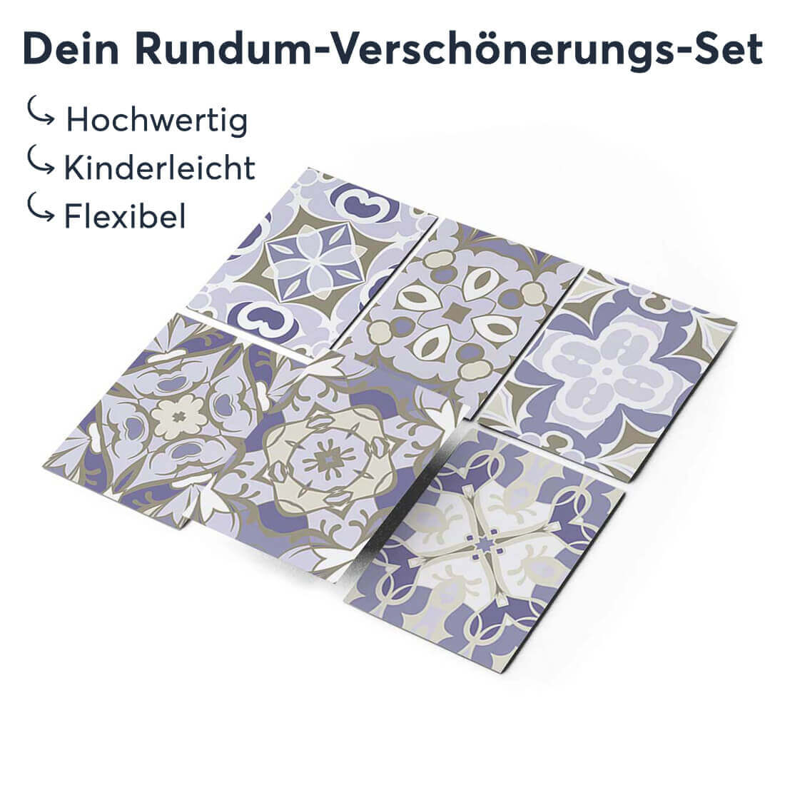 Klebefliesen rechteckig Princess Dream - Groesse - creatisto 