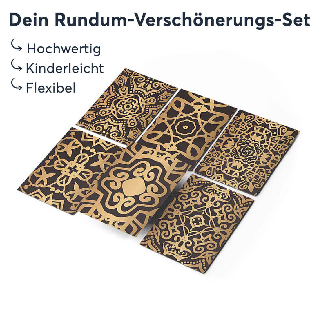 Klebefliesen rechteckig Samarkand - Groesse - creatisto 