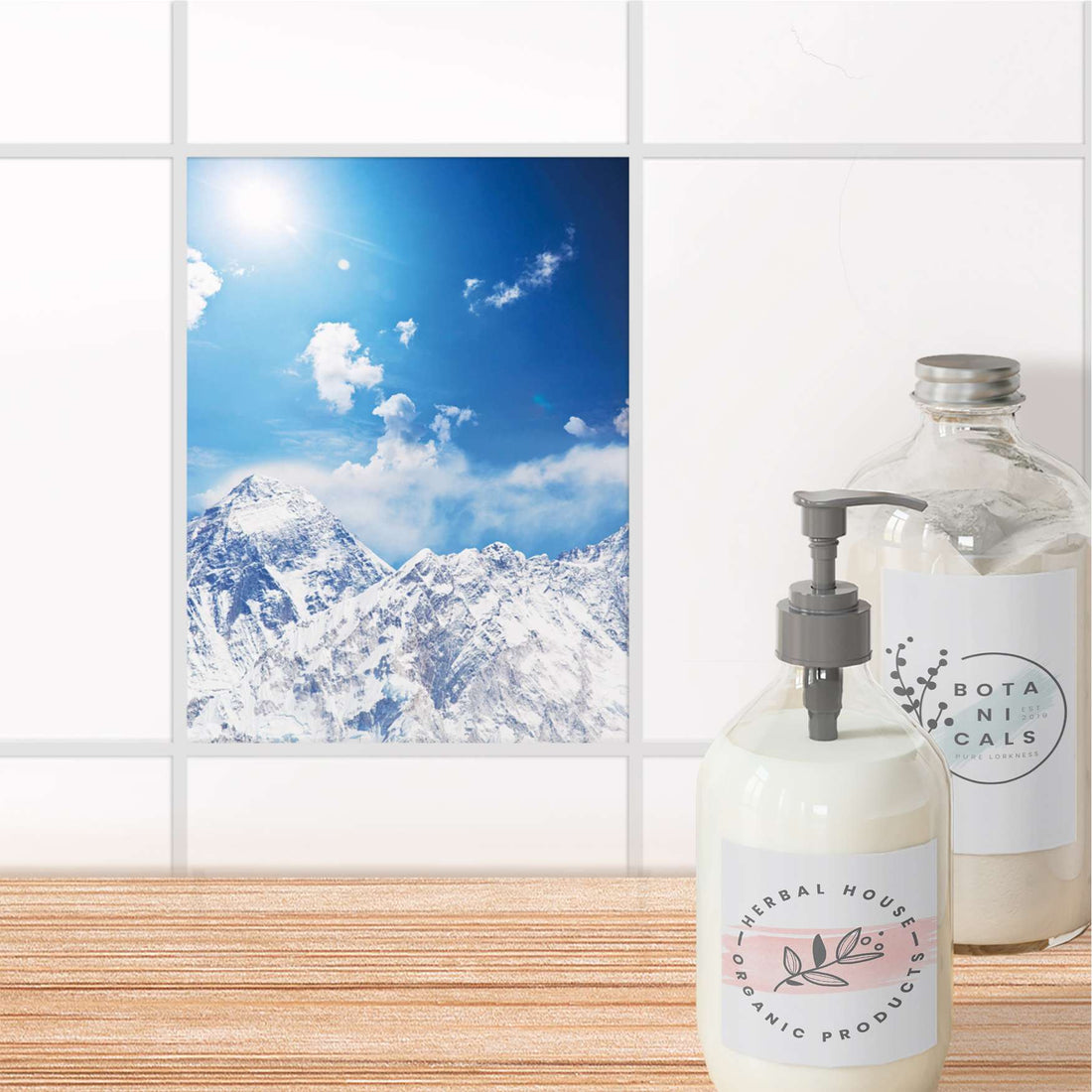 Fliesensticker Bad - Everest