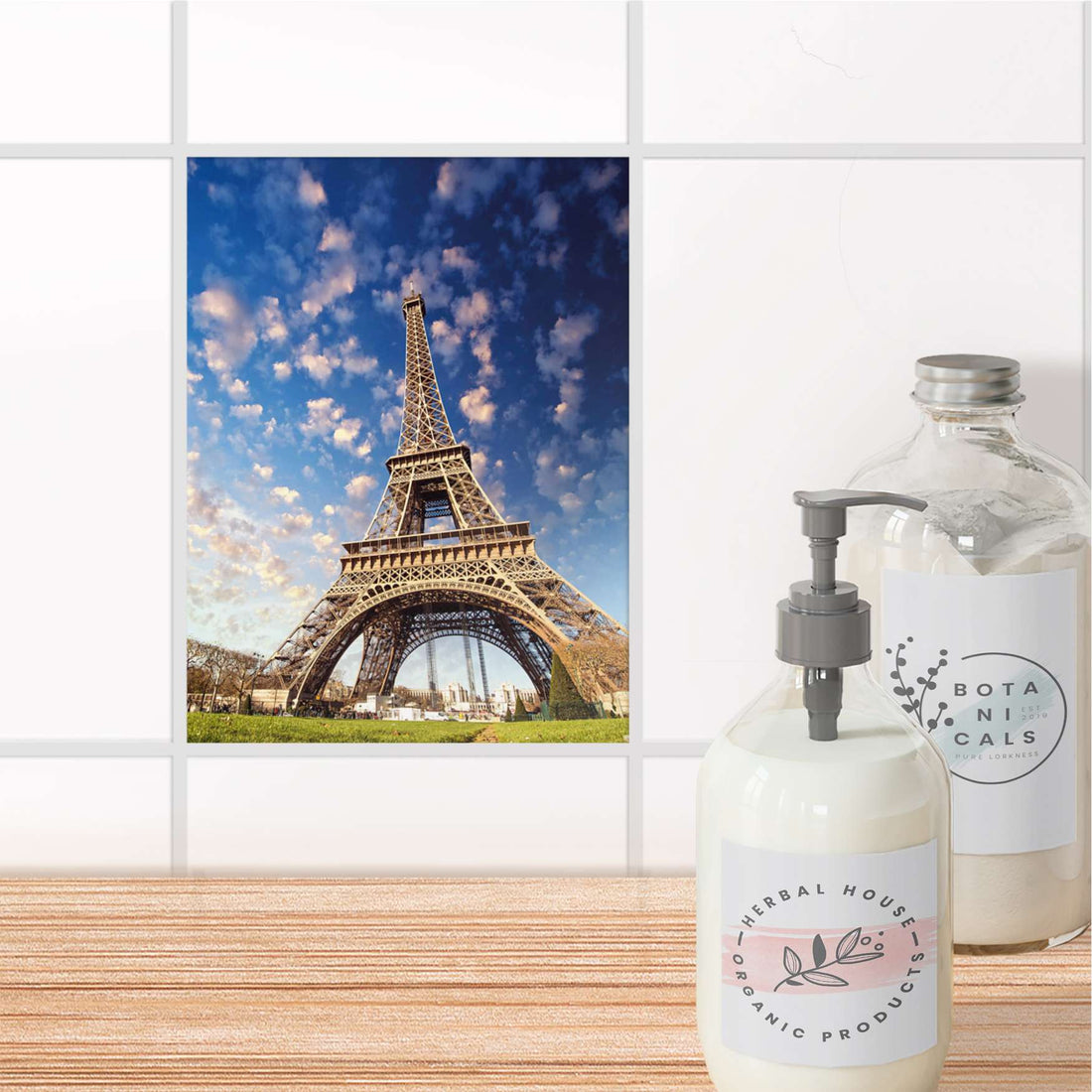 Fliesensticker Bad - La Tour Eiffel