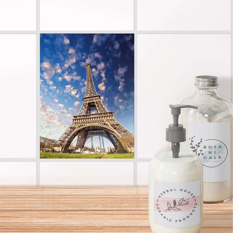 Fliesensticker Bad - La Tour Eiffel