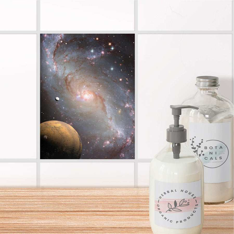 Fliesensticker Bad - Milky Way