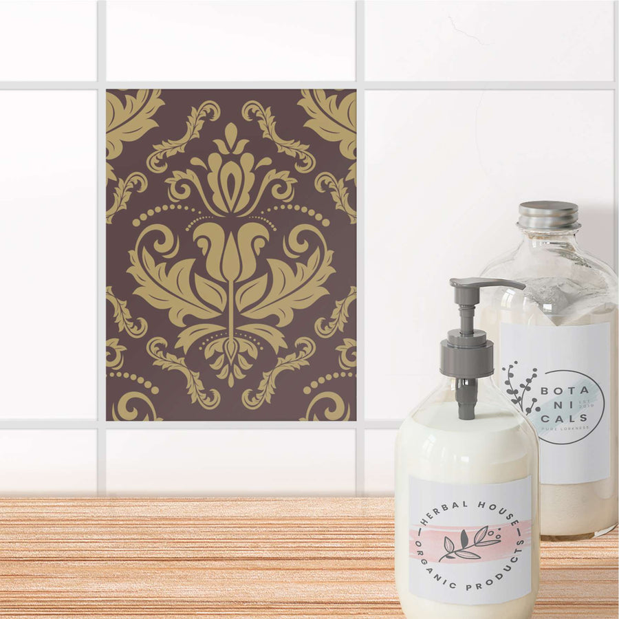 Fliesensticker Bad - Retro Revival
