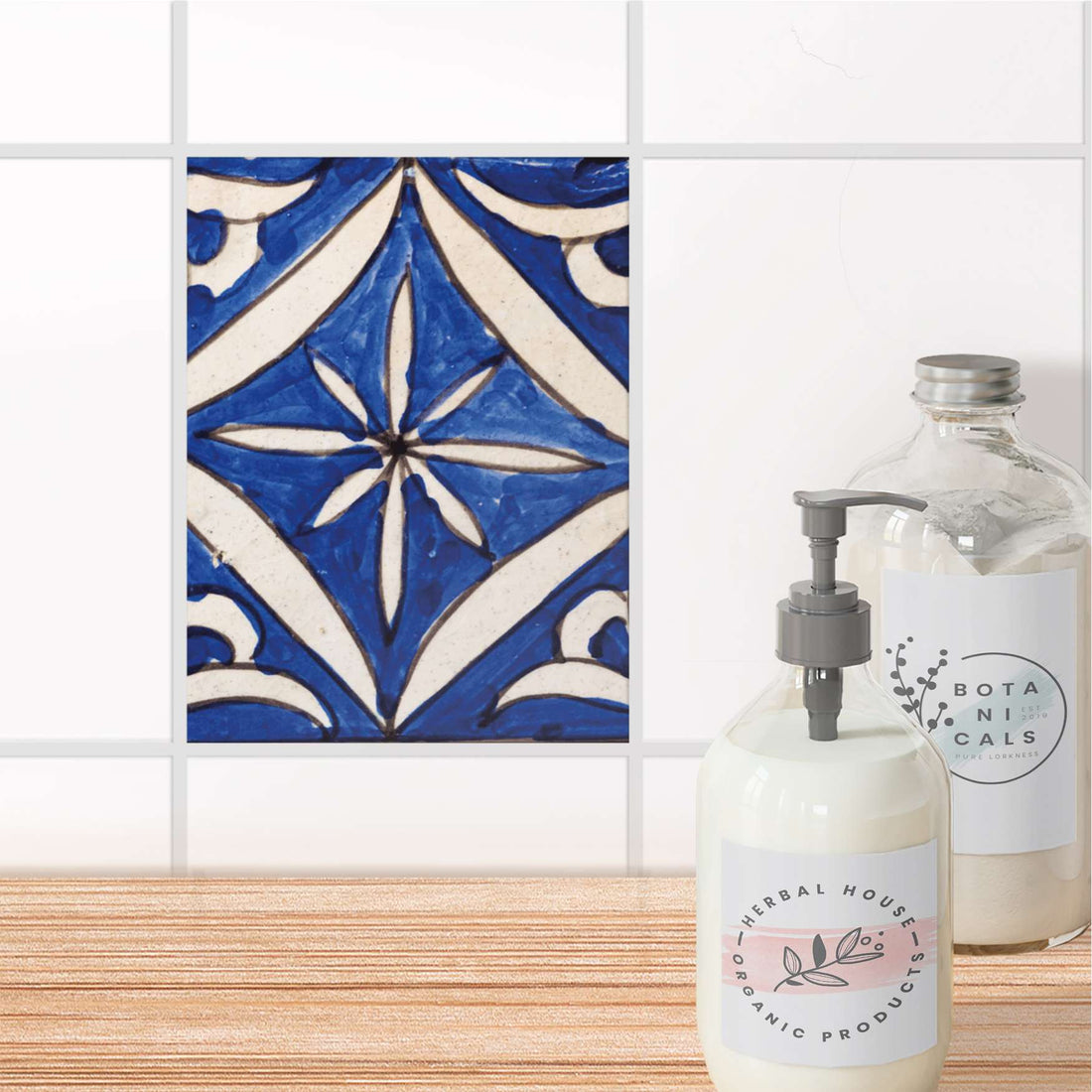 Fliesensticker Bad - Spanish Tile 1