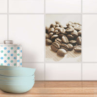 Fliesensticker Küche - Coffee Beans