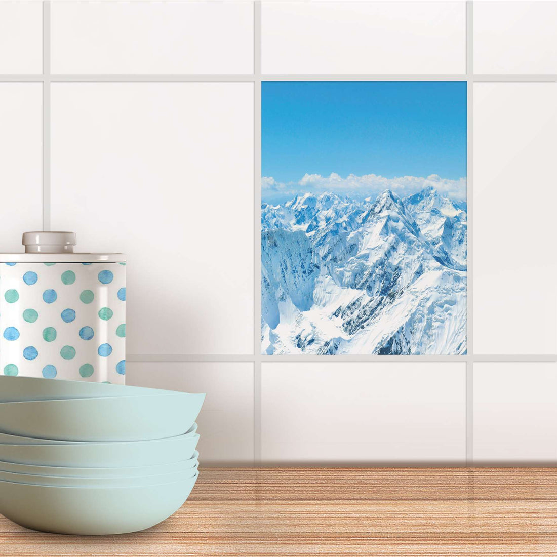 Fliesensticker Küche - Himalaya