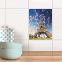 Fliesensticker Küche - La Tour Eiffel
