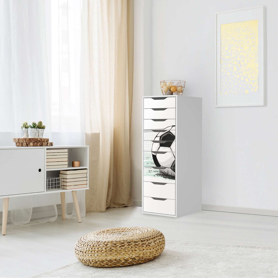 Folie für Möbel Freistoss - IKEA Alex 9 Schubladen - Kinderzimmer