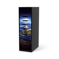 Folie für Möbel Earth View - IKEA Alex 9 Schubladen - schwarz