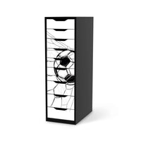 Folie für Möbel Eingenetzt - IKEA Alex 9 Schubladen - schwarz