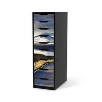 Folie für Möbel New Zealand - IKEA Alex 9 Schubladen - schwarz