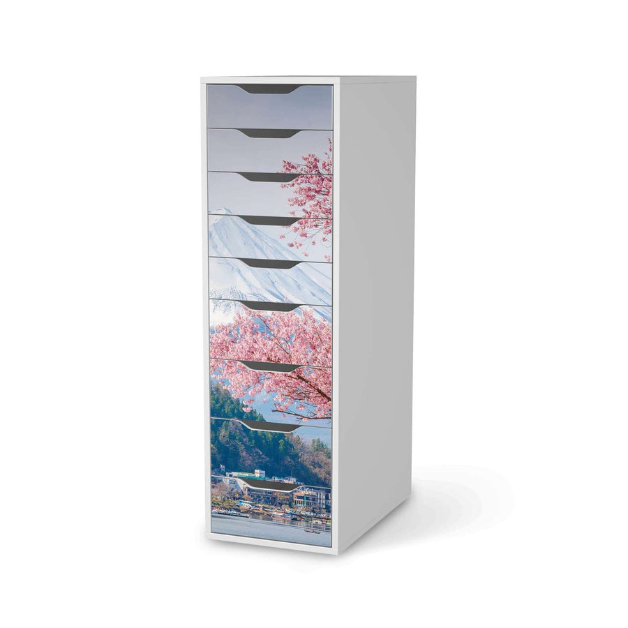 Folie für Möbel Mount Fuji - IKEA Alex 9 Schubladen - weiss