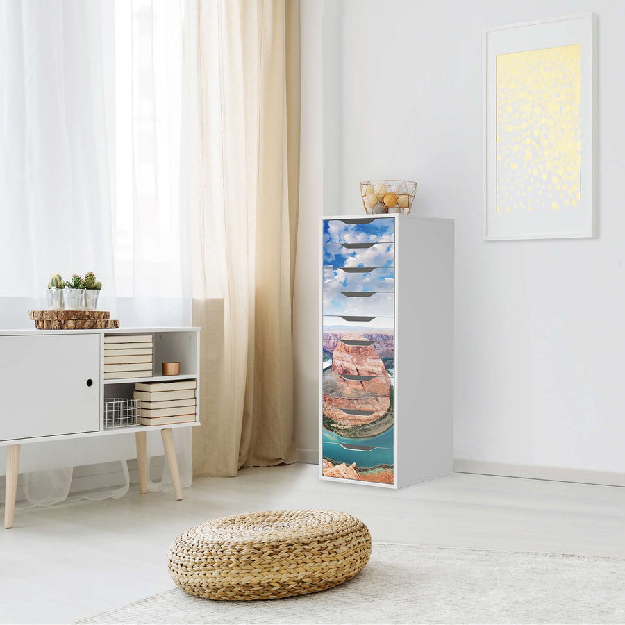 Folie für Möbel Grand Canyon - IKEA Alex 9 Schubladen - Wohnzimmer