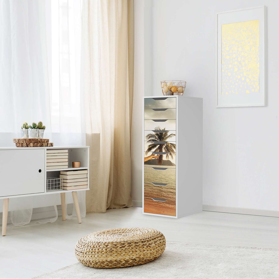 Folie für Möbel Paradise - IKEA Alex 9 Schubladen - Wohnzimmer