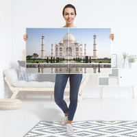 Folie für Möbel Taj Mahal - IKEA Besta Regal Quer 2 Türen - Folie