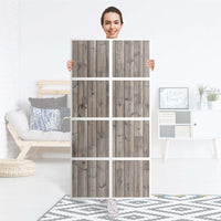 Folie für Möbel Dark washed - IKEA Kallax Regal 8 Türen - Folie