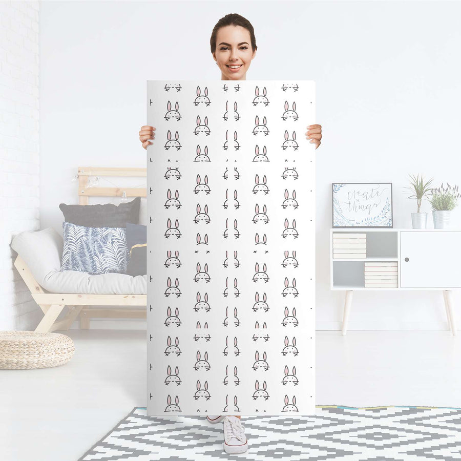 Folie für Möbel Hoppel - IKEA Kallax Regal 8 Türen - Folie