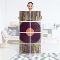 Folie für Möbel Vinyl - IKEA Kallax Regal 8 Türen - Folie