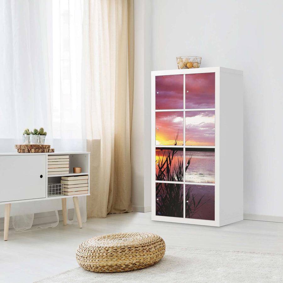 Folie für Möbel Dream away - IKEA Kallax Regal 8 Türen - Wohnzimmer