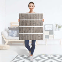 Folie für Möbel Dark washed - IKEA Malm Kommode 4 Schubladen - Folie