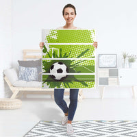 Folie für Möbel Goal - IKEA Malm Kommode 4 Schubladen - Folie