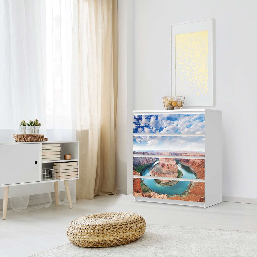 Folie für Möbel Grand Canyon - IKEA Malm Kommode 4 Schubladen - Schlafzimmer