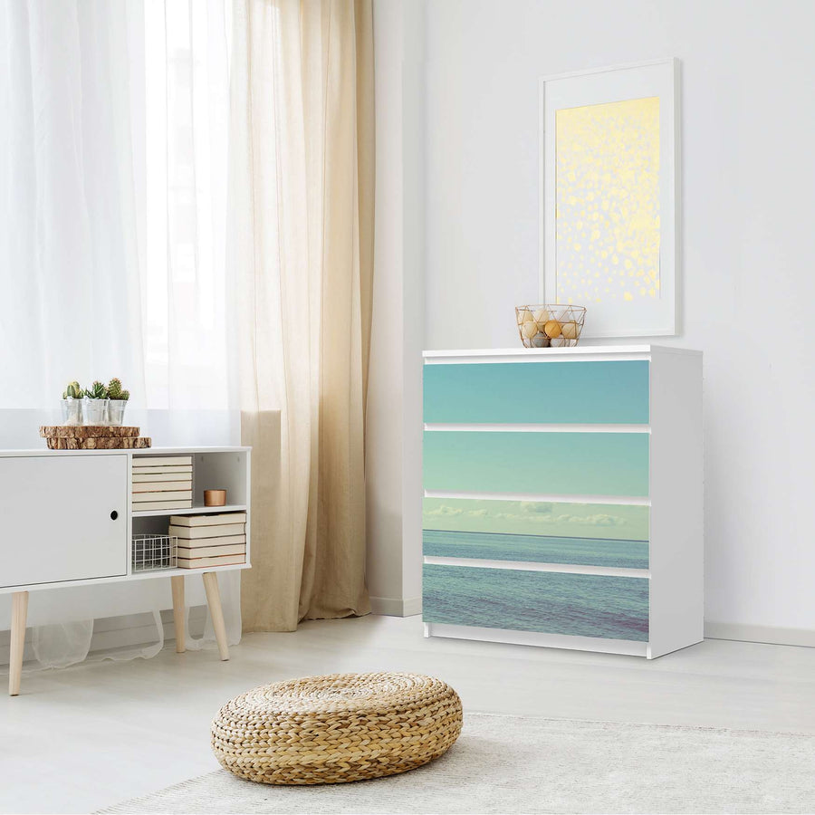 Folie für Möbel Mehr Meer - IKEA Malm Kommode 4 Schubladen - Schlafzimmer