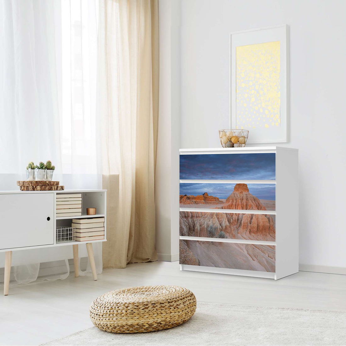 Folie für Möbel Outback Australia - IKEA Malm Kommode 4 Schubladen - Schlafzimmer