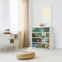 Folie für Möbel Rainforest - IKEA Malm Kommode 4 Schubladen - Schlafzimmer