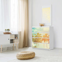 Folie für Möbel Sun Flair - IKEA Malm Kommode 4 Schubladen - Schlafzimmer