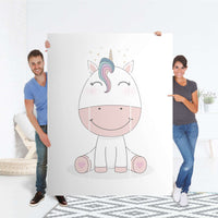 Folie für Möbel Baby Unicorn - IKEA Pax Schrank 201 cm Höhe - 3 Türen - Folie