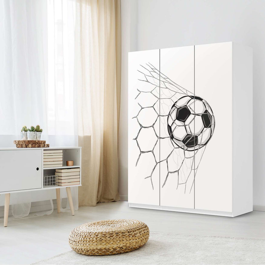 Folie für Möbel Eingenetzt - IKEA Pax Schrank 201 cm Höhe - 3 Türen - Kinderzimmer