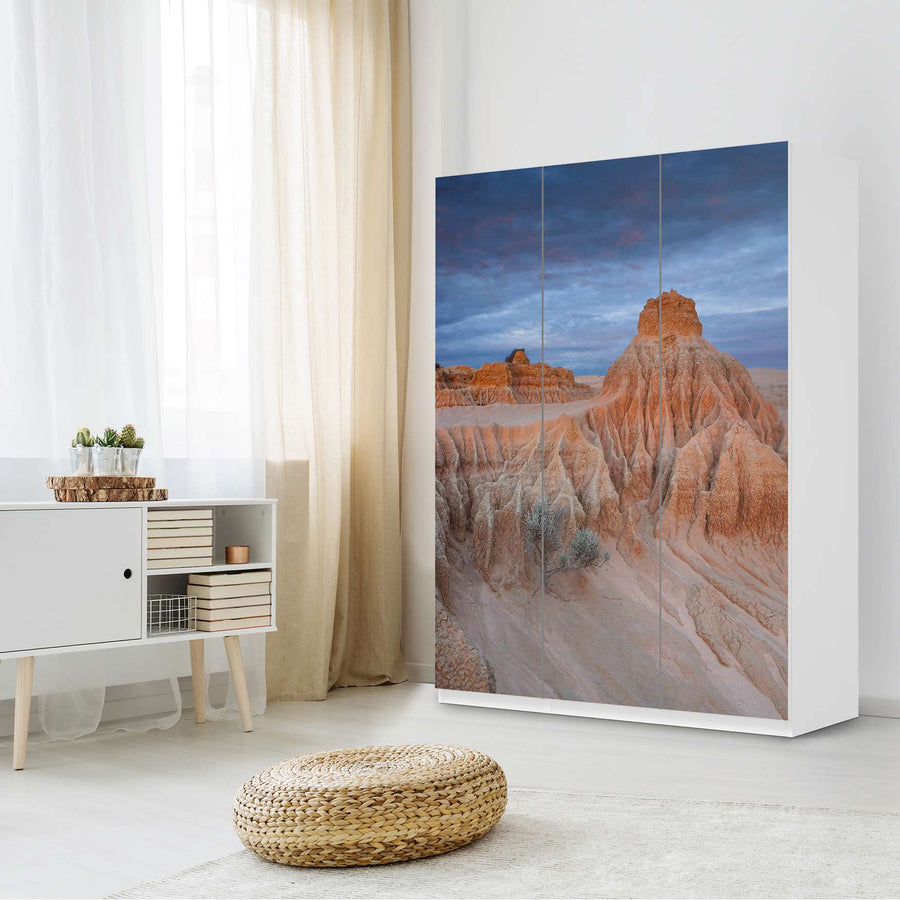 Folie für Möbel Outback Australia - IKEA Pax Schrank 201 cm Höhe - 3 Türen - Schlafzimmer