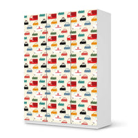Folie für Möbel Cars - IKEA Pax Schrank 201 cm Höhe - 3 Türen - weiss