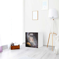 Folie für Möbel Milky Way - IKEA Stuva / Fritids Kommode - 3 Schubladen - Kinderzimmer