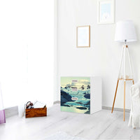 Folie für Möbel Patagonia - IKEA Stuva / Fritids Kommode - 3 Schubladen - Kinderzimmer