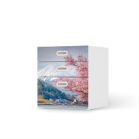 Folie für Möbel Mount Fuji - IKEA Stuva / Fritids Kommode - 3 Schubladen  - weiss