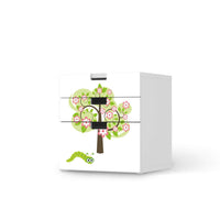 Folie für Möbel Blooming Tree - IKEA Stuva Kommode - 3 Schubladen (Kombination 1)  - weiss