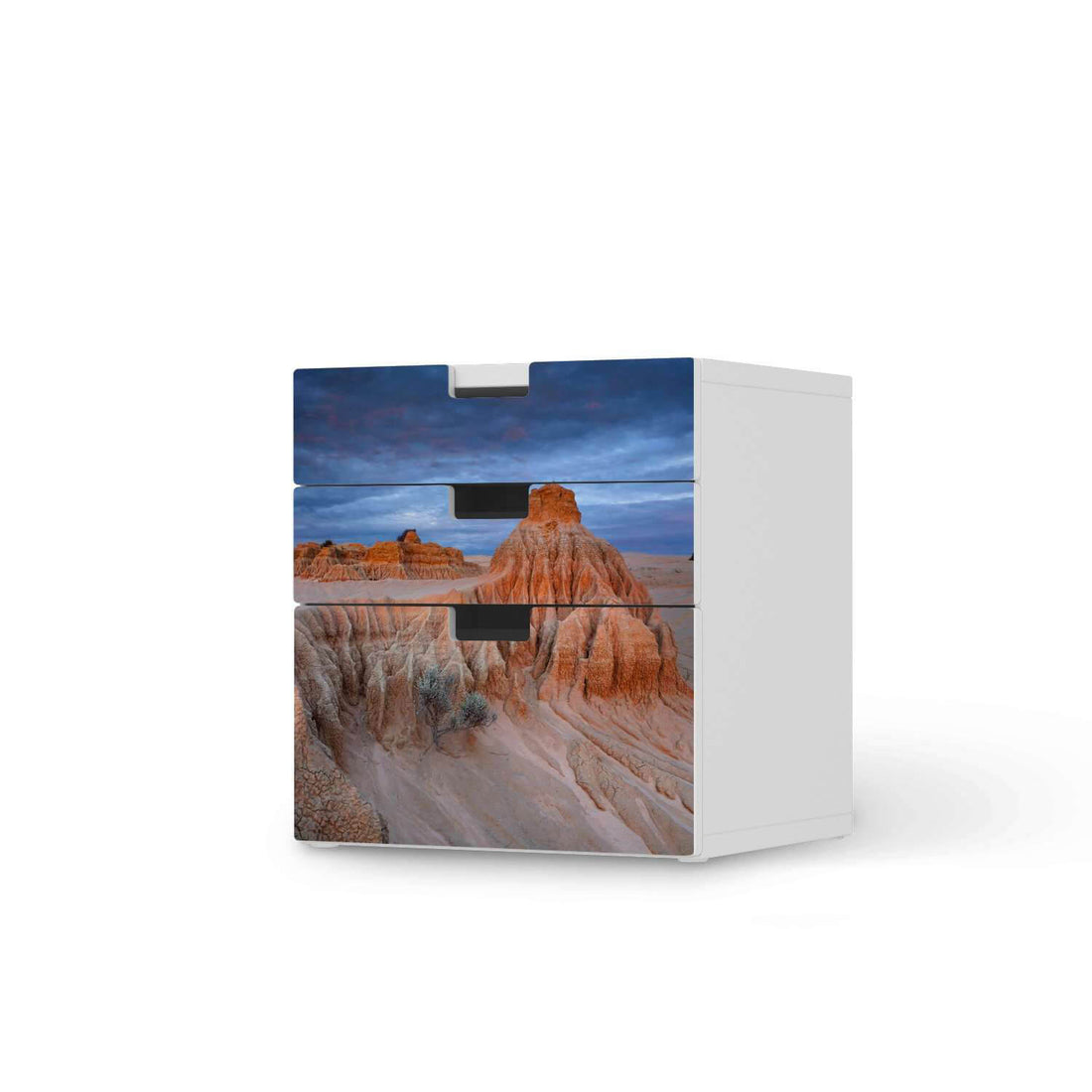 Folie für Möbel Outback Australia - IKEA Stuva Kommode - 3 Schubladen (Kombination 1)  - weiss