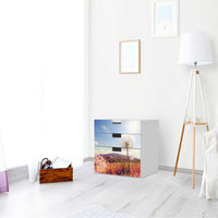 Folie für Möbel Dandelion - IKEA Stuva Kommode - 3 Schubladen (Kombination 1) - Wohnzimmer