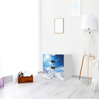 Folie für Möbel Everest - IKEA Stuva Kommode - 3 Schubladen (Kombination 1) - Wohnzimmer