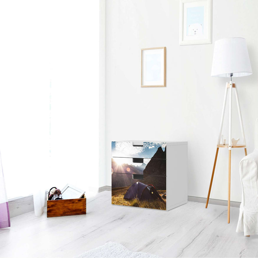 Folie für Möbel Into the Wild - IKEA Stuva Kommode - 3 Schubladen (Kombination 1) - Wohnzimmer
