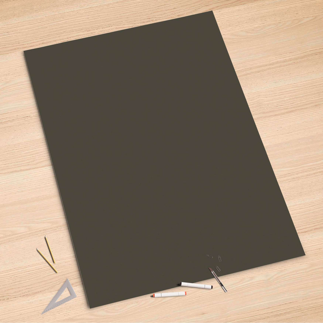 Folienbogen Braungrau Dark - 100x150 cm