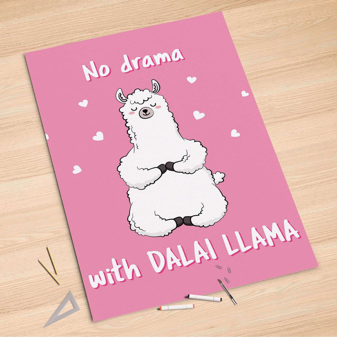 Folienbogen Dalai Llama - 100x150 cm