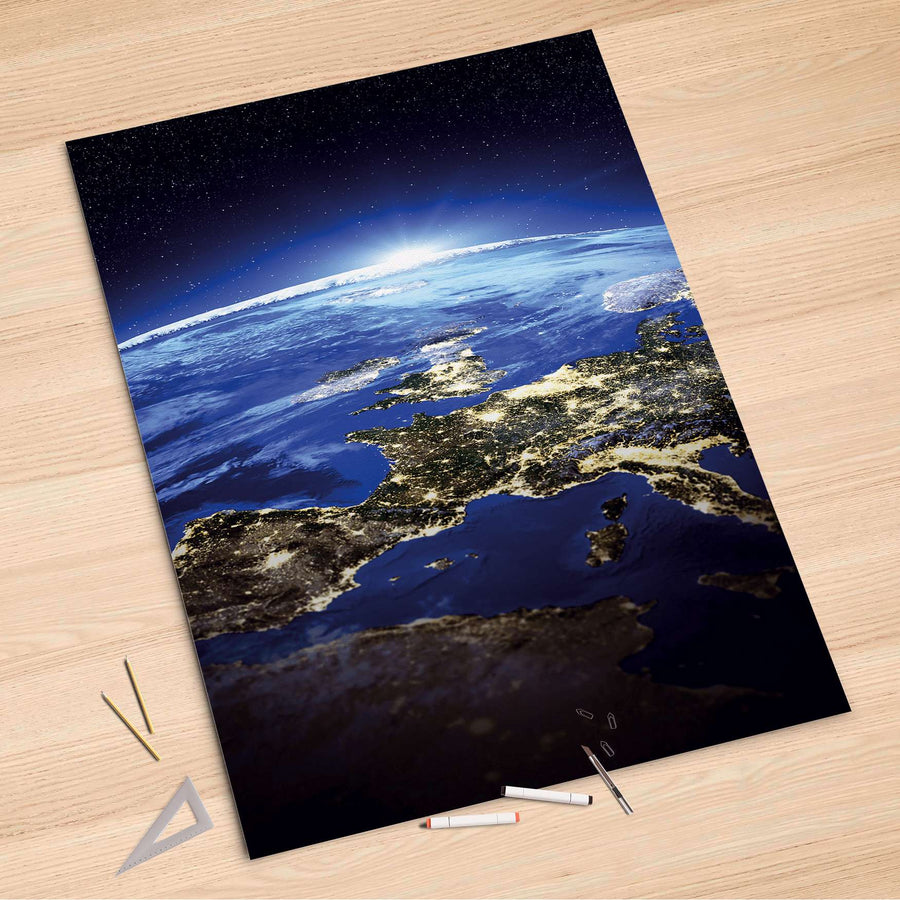 Folienbogen Earth View - 100x150 cm