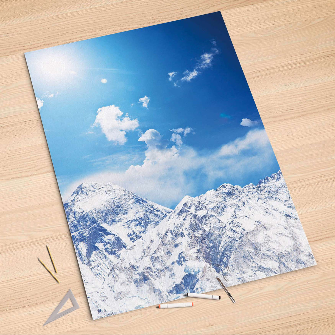 Folienbogen Everest - 100x150 cm
